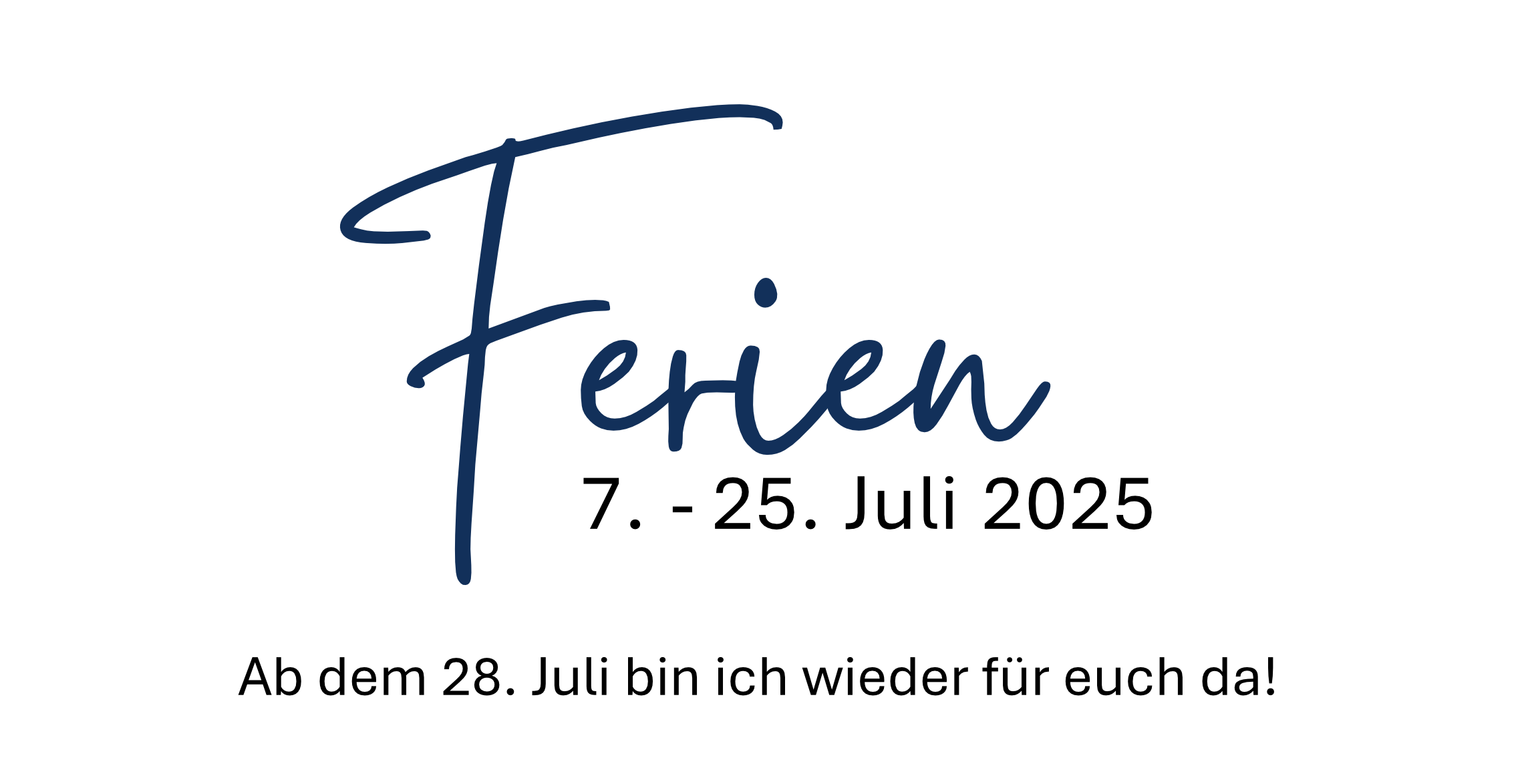 Ferien 2025